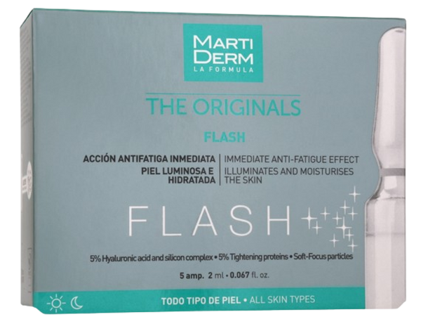 Best Ampoules For Face Korean Flash Effect Vitamin C Collagen Martiderm 5 Units