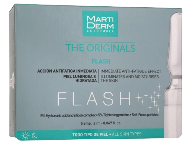 Best Ampoules For Face Korean Flash Effect Vitamin C Collagen Martiderm 5 Units