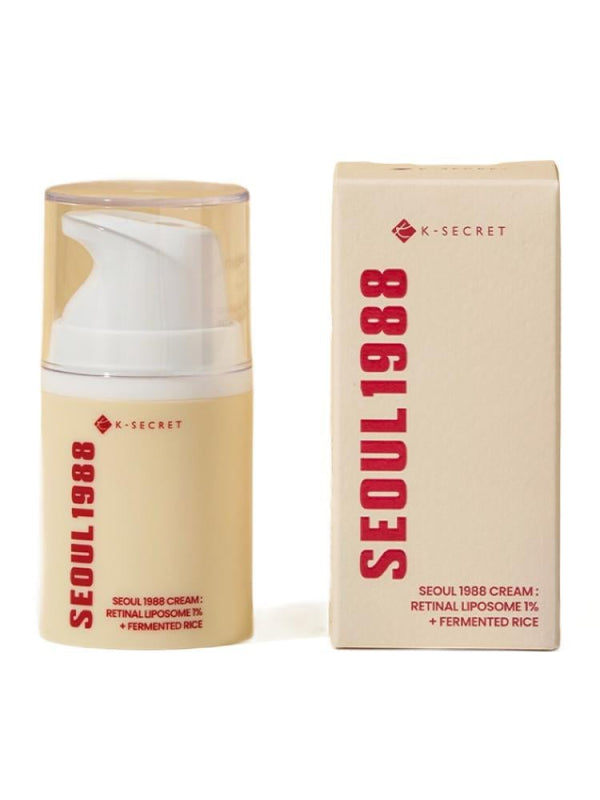 Retinal Liposome Face Cream with Fermented Rice by K-SECRET SEOUL 50ml