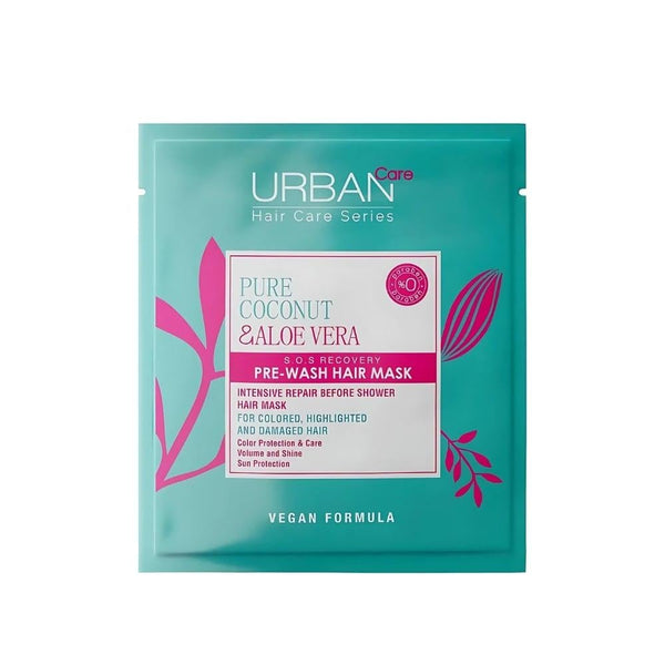 Urban Care Color Protecting Hair Mask, Coconut Oil & Aloe Vera, 50ml
