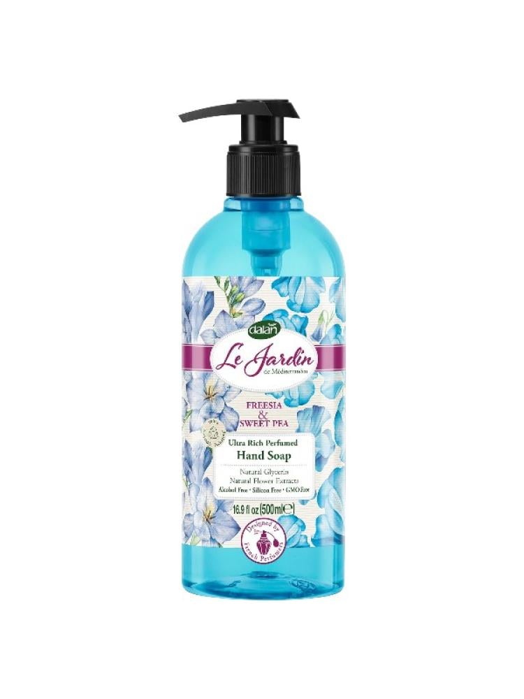 Dalan Le Jardin Hand Soap Freesia Sweet Pea Scented 500ml