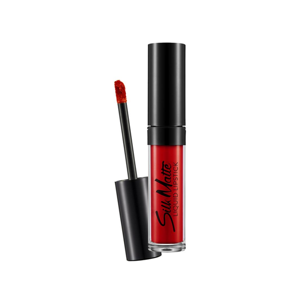 Flormar Silk Matte Liquid Lipstick 061 Kiss Red, Long-Lasting, Moisturizing