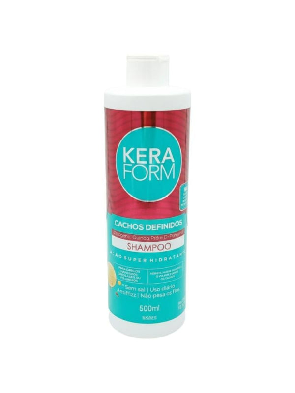 Best Hydrating Shampoo For Curly Hair Kera Form Salt-Free Skafe 500ml