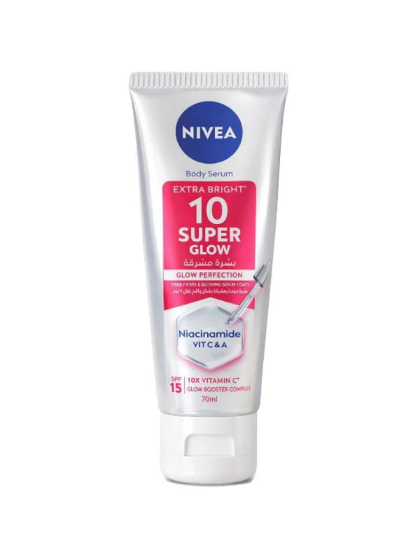 Body Serum 10 Super Glow Extra Bright Vitamin C Nivea 70ml