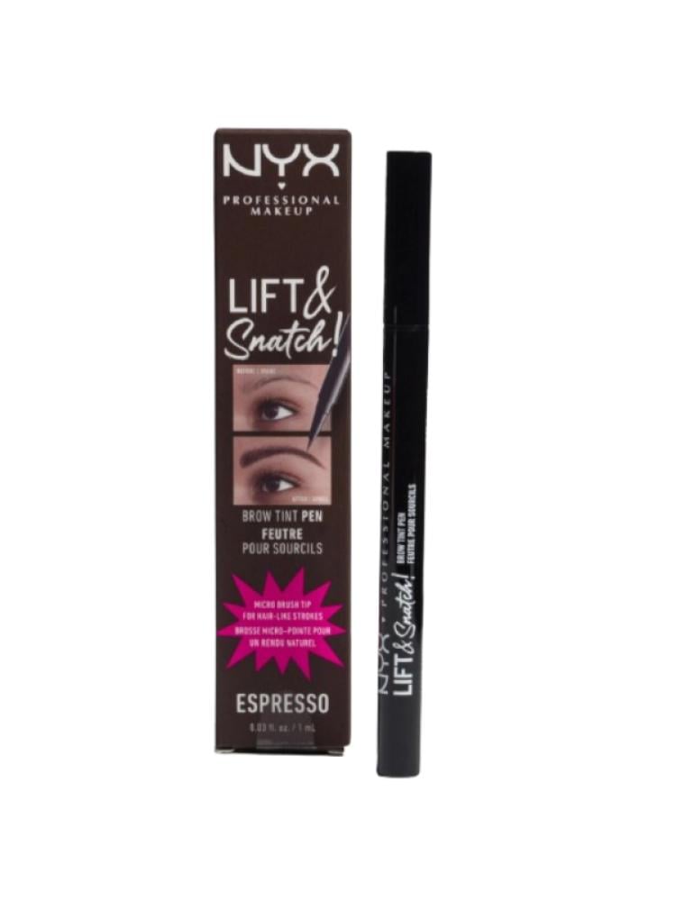 Eyebrow Pencil Micro-Brush Tip Espresso Lift & Snatch NYX 0.5g