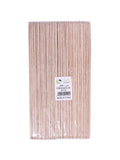 Salon System Wooden Nail Files - Pack of 50 - For Shaping and Smoothing