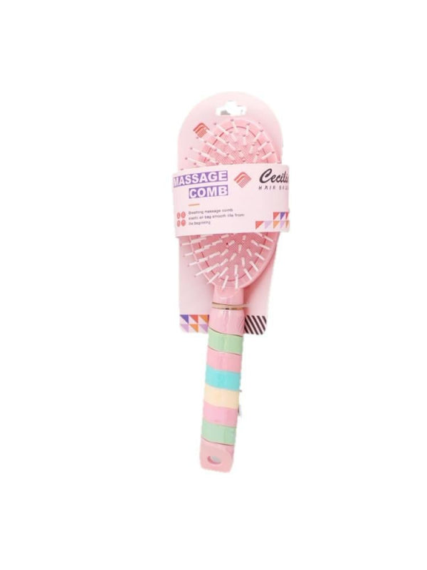 Hair System Hair Brush BK25-133 Flexible Bristle Detangling Brush for Wet or Dry Hair