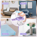 Salon System Pedicure Footrest with LED Light and Magnifying Lens