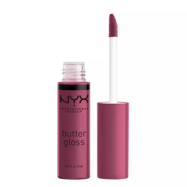 Butter Lip Gloss Cranberry Pie Hydrating Shine NYX Professional Makeup 8ml