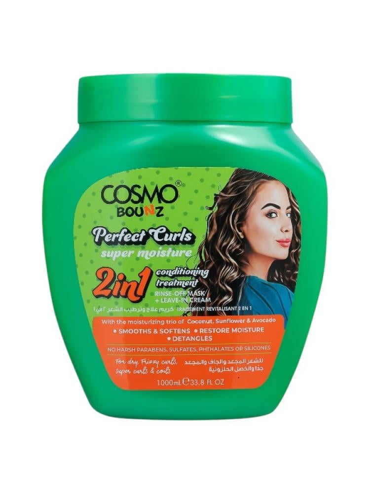 Cosmo Bounz 2-in-1 Hair Treatment Coconut Avocado Oils - 1000ml