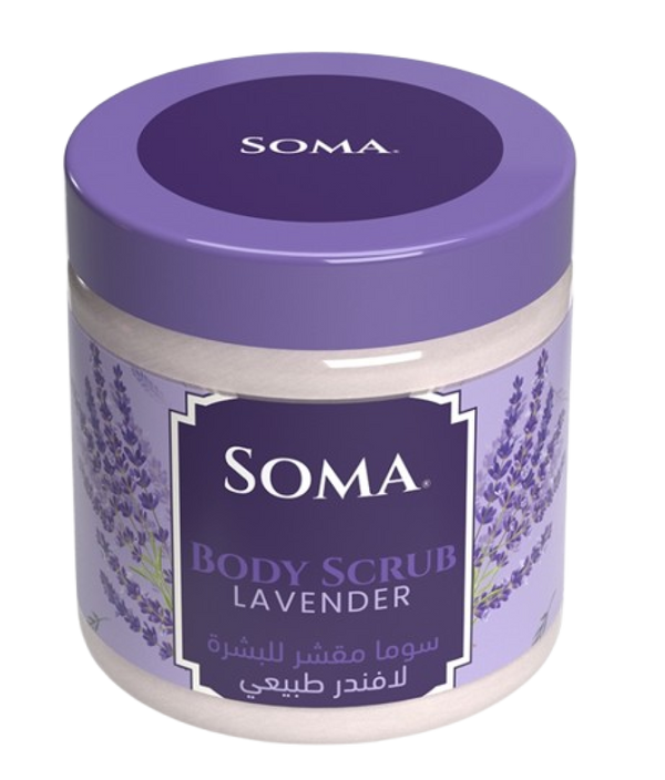 Sugar Body Scrub Lavender Exfoliating Softening Soma 500g