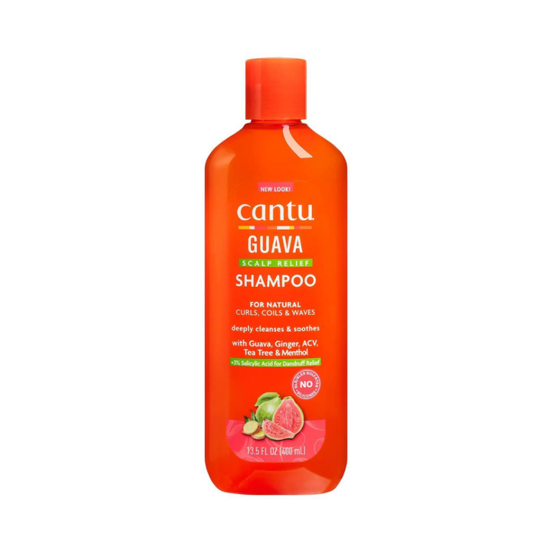Cantu Guava & Ginger Anti-Dandruff Shampoo, Sulfate-Free, 400ml