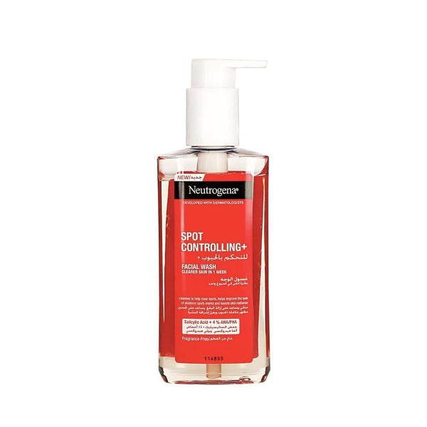 Neutrogena Acne Control Face Wash with Salicylic Acid, AHA, PHA, 200 ml