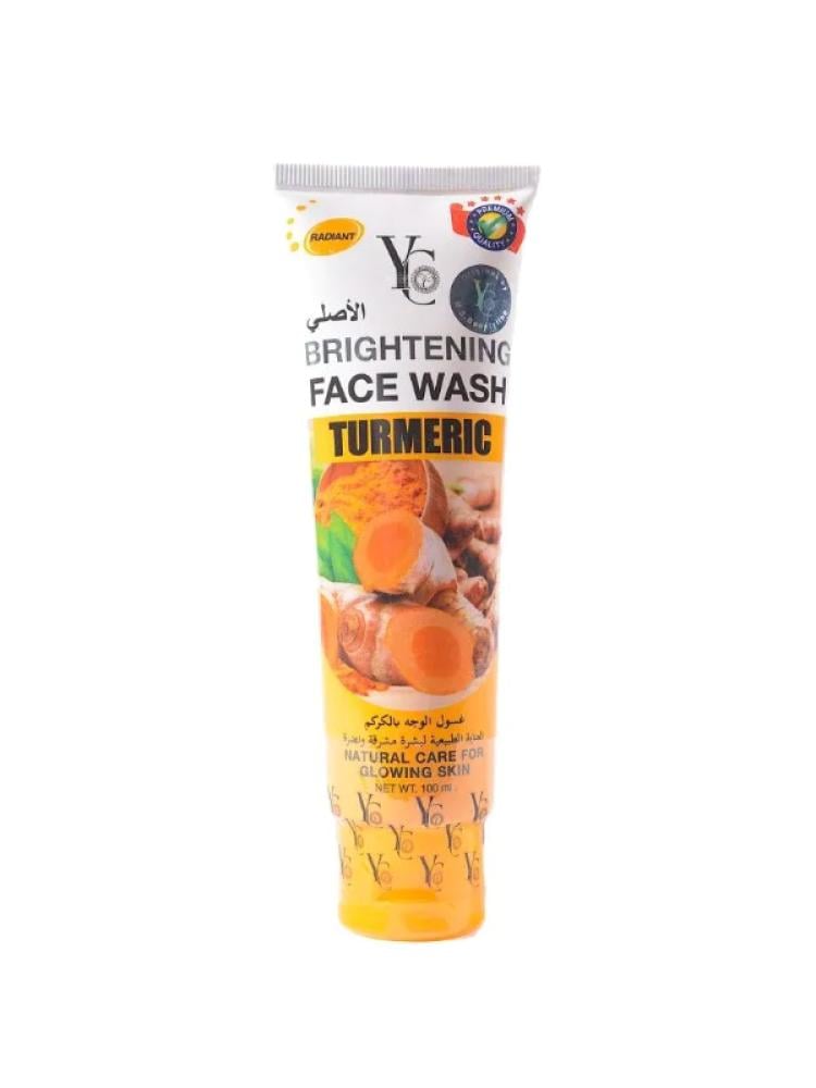 Turmeric Brightening Face Wash for Blemish-Prone Skin by YC, 100ml