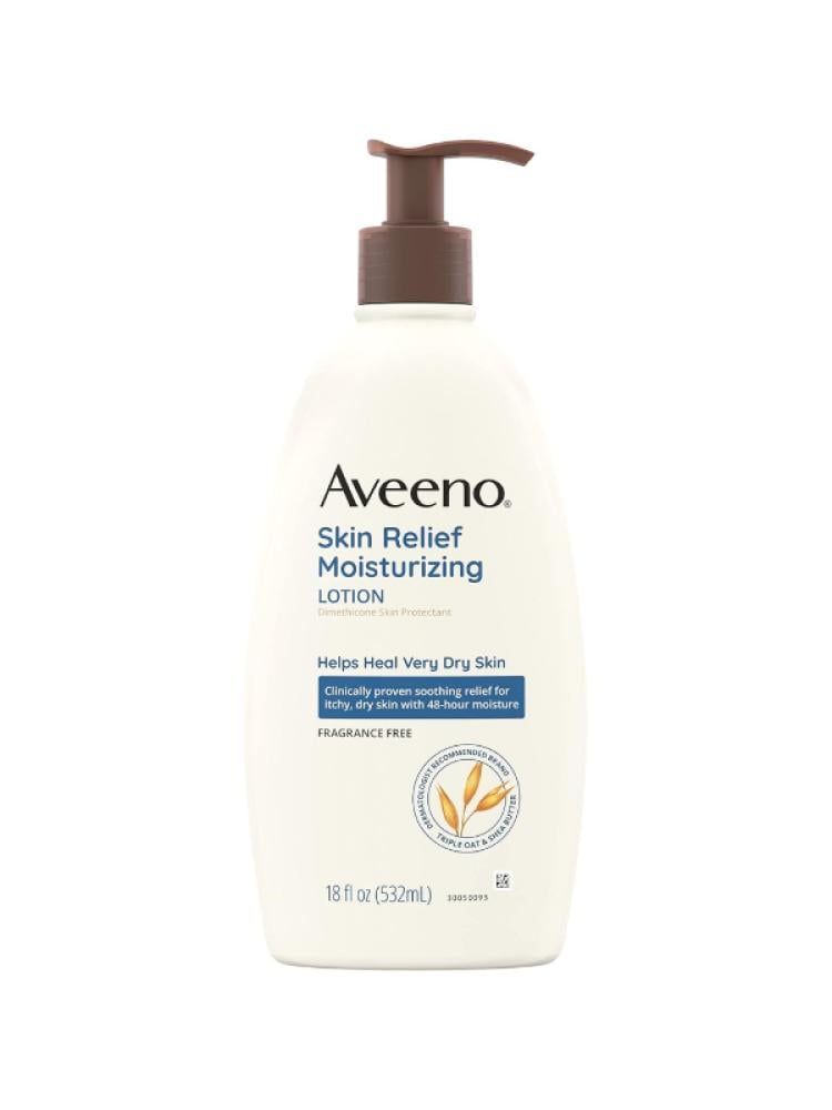 Aveeno Skin Relief Moisturizing Lotion - Very Dry Skin, Fragrance-Free, 532 ml