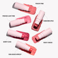 Revolution Skin Silk Marble Blush Stick, Cream-to-Powder, Peach Pink