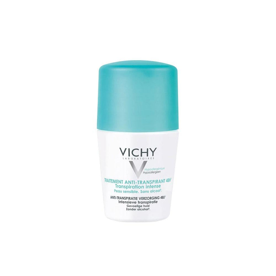 Vichy Anti-Transpirant 48H Roll-On Deodorant for Intense Perspiration 50ml