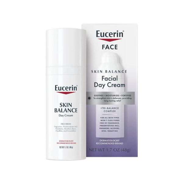 Eucerin Skin Balancing Day Cream for Combination Oily Skin Hydrating Formula 48g