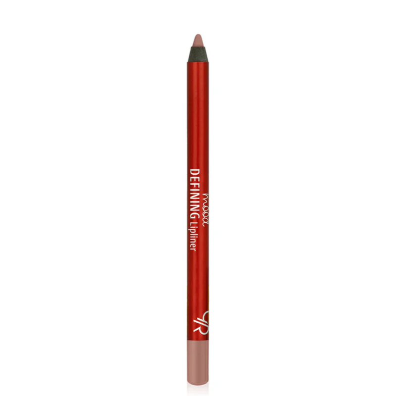 Nude Lip Liner Pencil Anti-Bleeding Natural Shade Nude Poise 02 Golden Rose