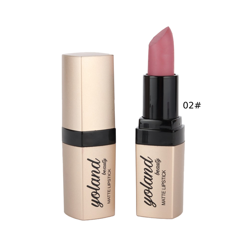 Yolande Beauty Creamy Matte Lipstick 02 Vitamin E Macadamia Oil 3.8g