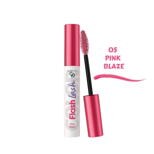 Golden Rose Flash Lash Mascara No. 05 Pink Flame, 9ml, Waterproof