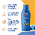 Top Rated Sunscreen Lotion SPF 50+ Kids Moisturizing Nivea 200ml