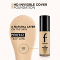 Flormar HD Invisible High Definition Foundation SPF 30 Ivory 60