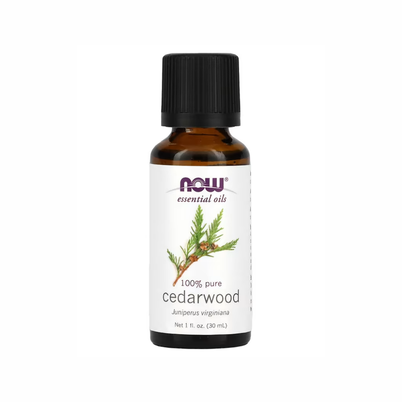 Now Foods Cedarwood Essential Oil, 100% Pure Steam Distilled, 30ml