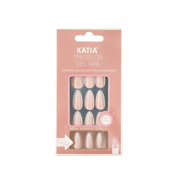 Katia Self-Adhesive Gel Nails Almond Shape K102 Reusable