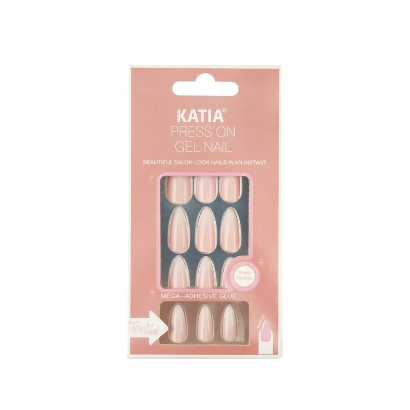 Katia Self-Adhesive Gel Nails Almond Shape K102 Reusable