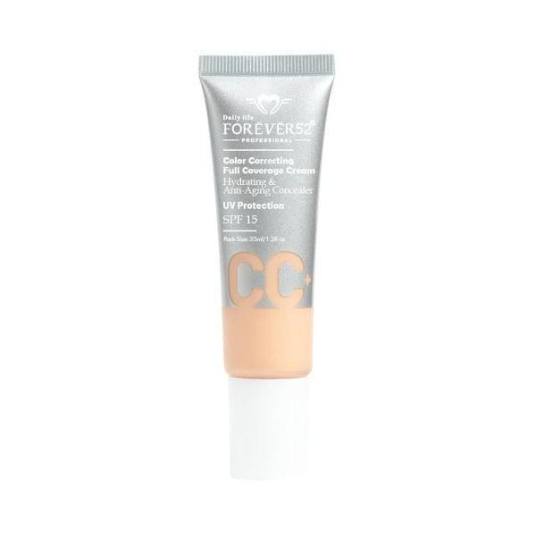 Forever52 CC001 Color Correcting Cream, Full Coverage, Natural Finish, 35ml