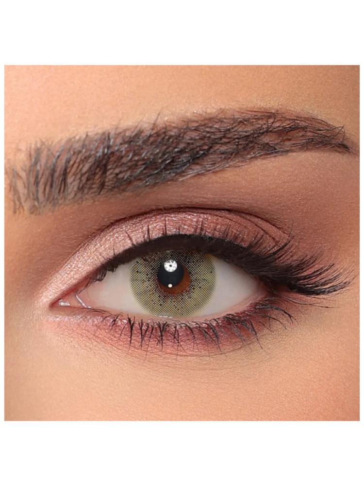 Lime Green Contact Lenses Monthly Luminous Natural Look 14.5mm