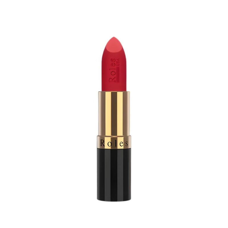 Roles Matte Creamy Rouge Lipstick 110, Long-Lasting, Shea Butter