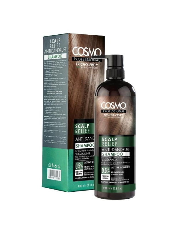 Cosmo Professional Tricho Pro+ Anti-Dandruff Shampoo, 1000ml