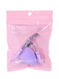 Makeup Sponge and Eyelash Curler Set Lash Lift Beauty System Assorted Colors