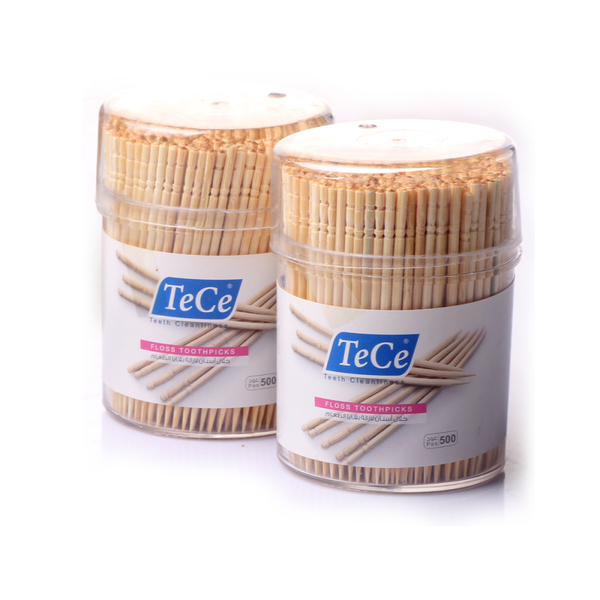 Wooden Tooth Picks Eco Friendly Oral Hygiene Te Ce 500 Pieces