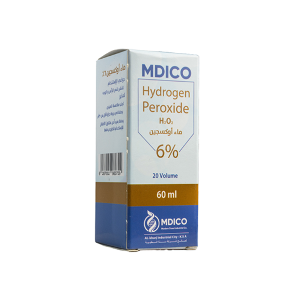 Top Rated Disinfectant Hydrogen Peroxide 6 Percent Mdico 60ml