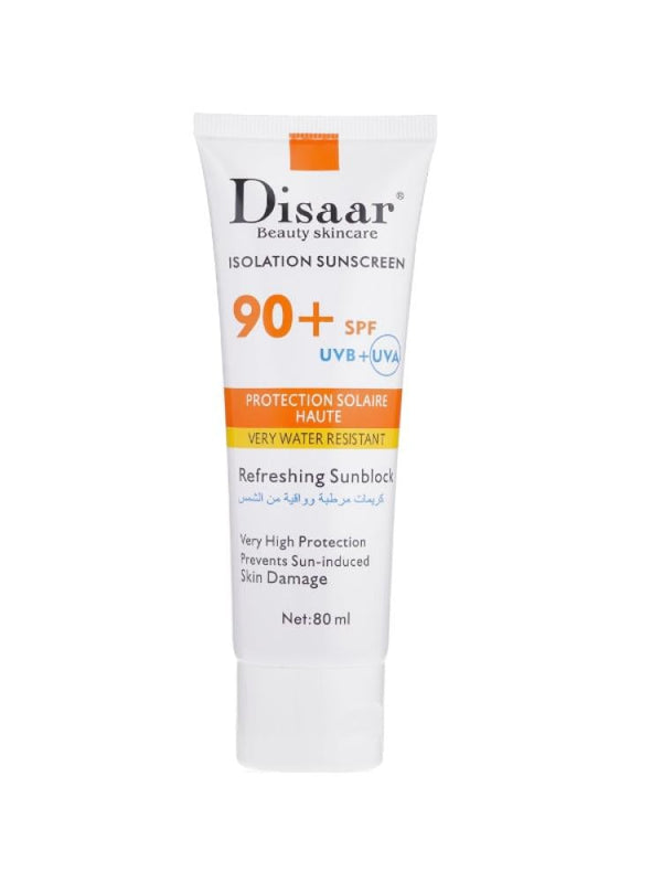 Best Sunscreen Cream SPF 90 Moisturizing Vitamin E Disaar 80ml