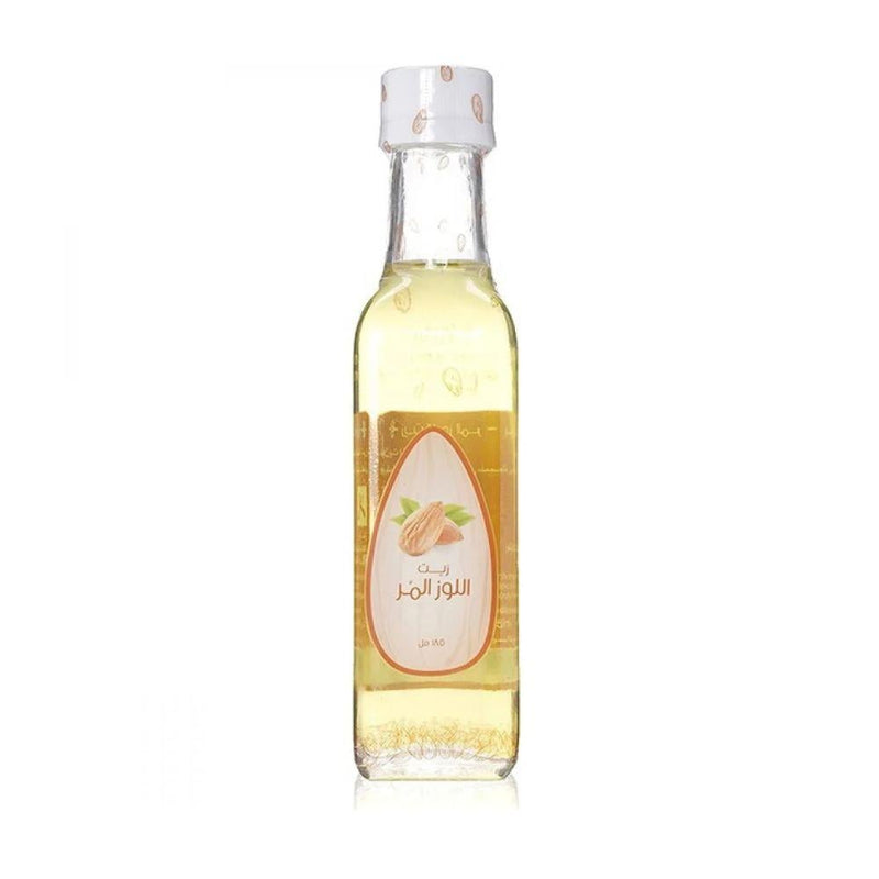 The Kreshan 100% Natural Bitter Almond Oil for Hair and Skin, 185 ml