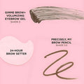 Benefit Eyebrow Kit Lil Brow Lovers Natural Medium Brown 3.5