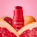 Essence Lip and Cheek Tint, Grapefruit Bliss, Buildable Color, Natural Glow