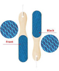 Salon System Two-Sided Wooden Foot Rasp