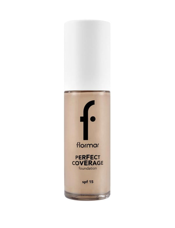 Full Coverage Foundation Pastelle 101 Sensitive Skin Flormar 30ml