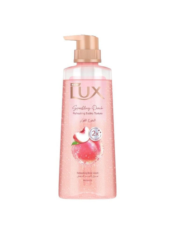 Lux Sparkling Peach Body Wash 400ml