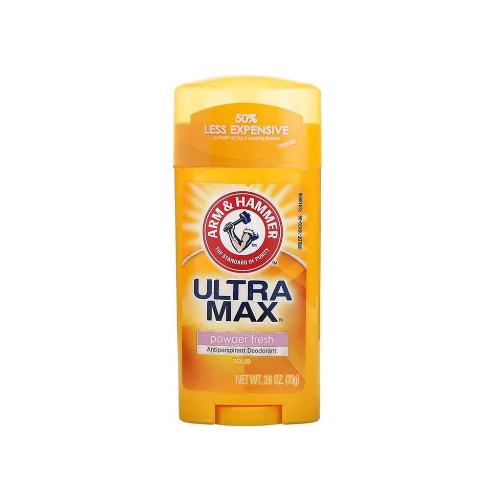 Arm & Hammer Ultra Max Deodorant Stick Powder Fresh Long-Lasting Protection 73g