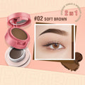 Pink Flash Dual-Effect Eyebrow Kit Powder & Gel - Waterproof