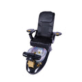 Salon System Massage Chair with Jacuzzi Tub - Black