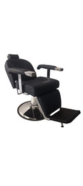 Salon System Men's Barber Chair BX-2950 - Dark Blue Leather