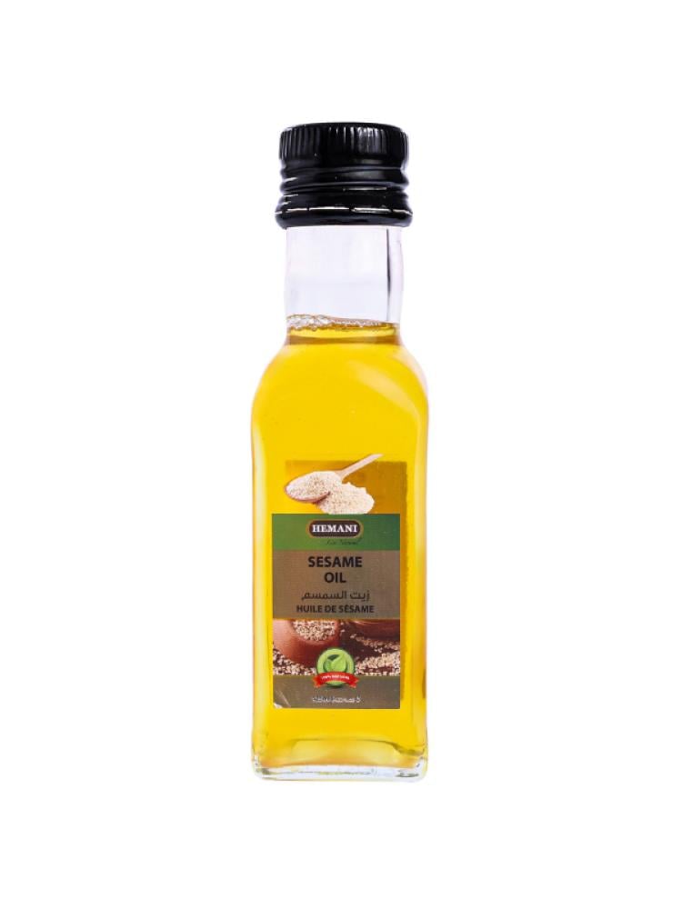 Sesame Oil for Hair and Body Natural Moisturizing Hemani 125ml