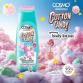 Cosmo Body Lotion - Cotton Candy Scent, Shea Butter, 400ml